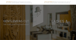 Desktop Screenshot of gentlemens-cut.de